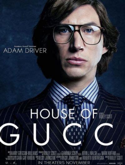 la maison gucci film date de sortie|house of gucci film 2021.